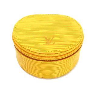 Louis Vuitton Ecramble Boujoux Epi Handbag Brown